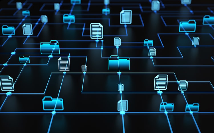 Cloud & Data : Files and folders network